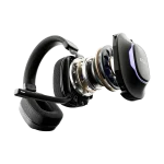 Ronin Hurricane Wireless Gaming Headset – Low Latency Heavy Bass Headphones with Microphone (Black) - Image 7