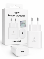 Official Samsung 45W Super Fast Charging Power Adapter – Type-C Wall Charger (EU Plug)