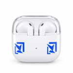 Samsung Buds3pro Wireless Bluetooth Earbuds with Transparent Charging Case – White - Image 2